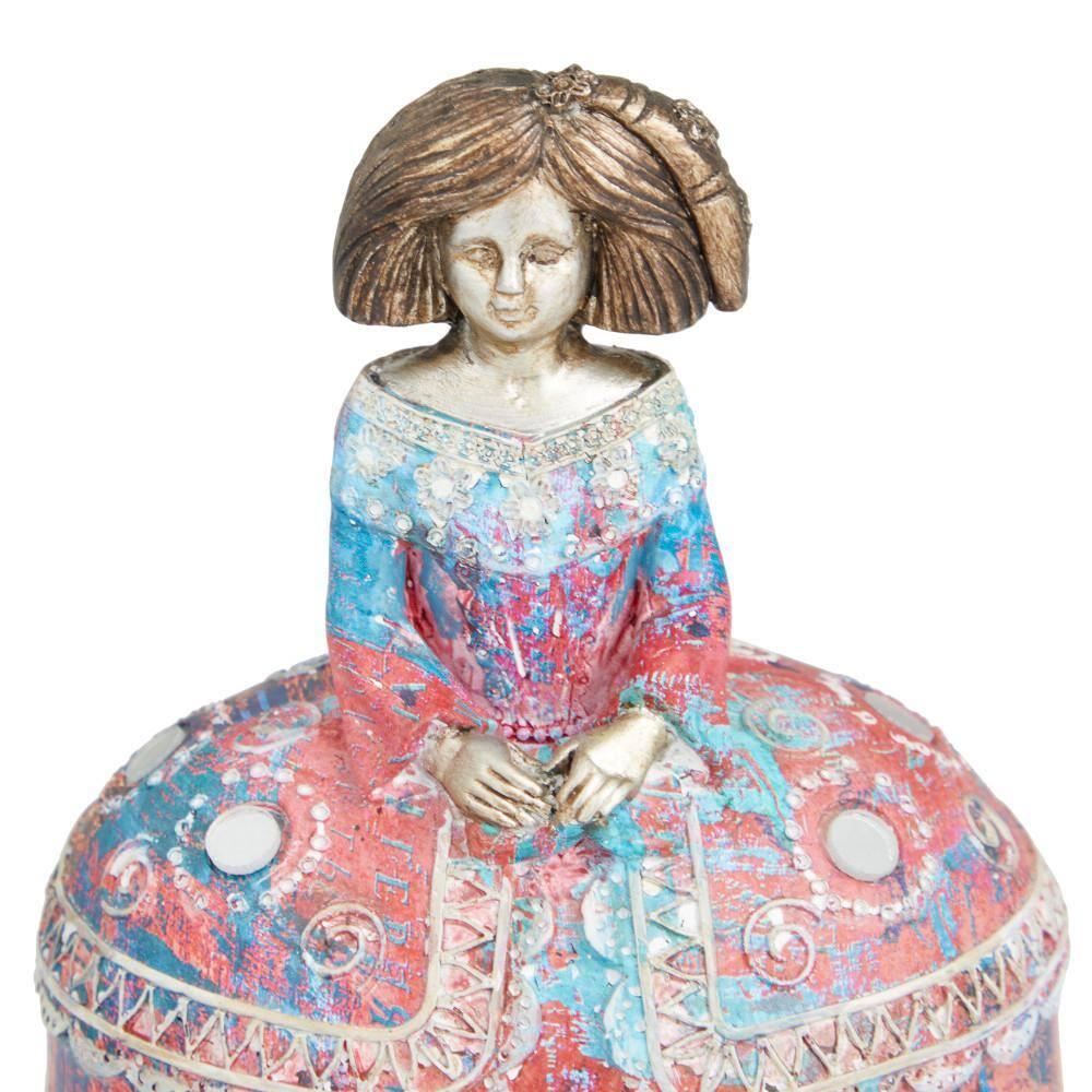 Multi-Colored Polystone Tuscan Sculptures (Set of 2)