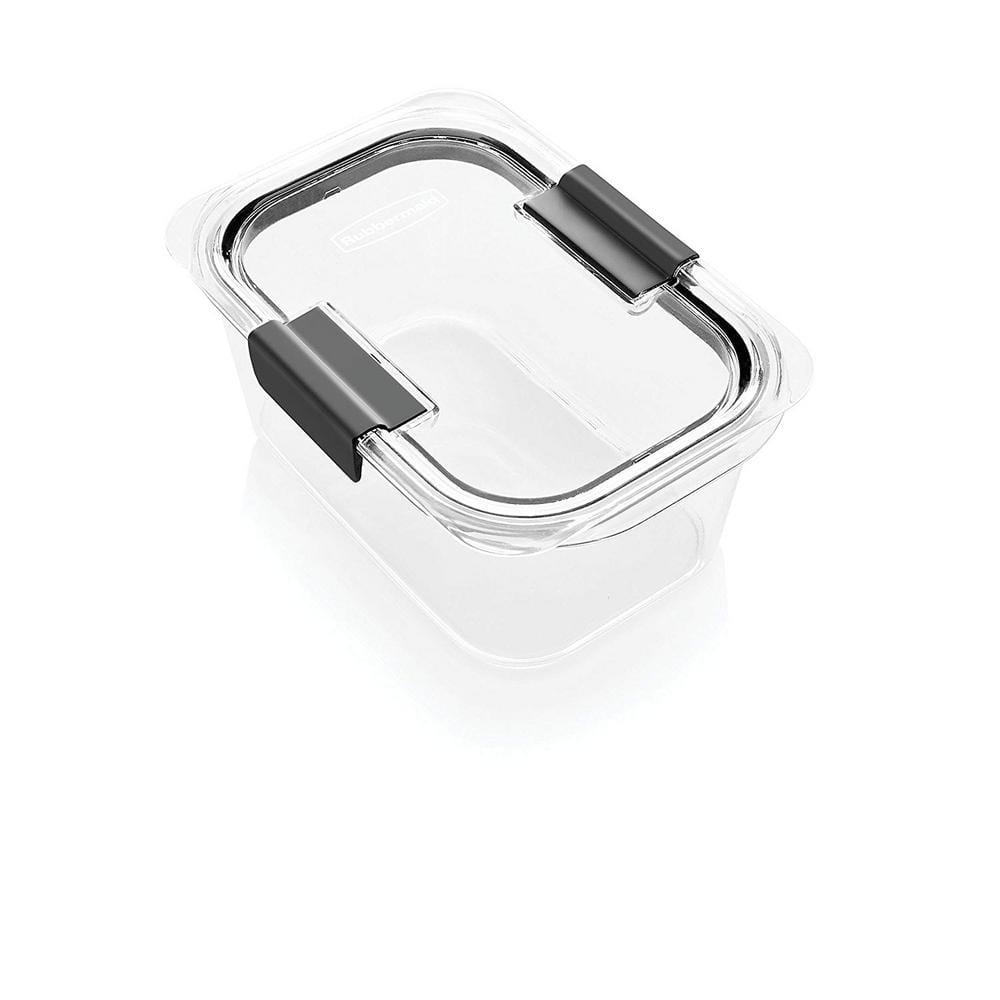 Rubbermaid Brilliance Food Storage Containers, BPA-Free Plastic, 4.7 Cup, 4 Pack | Wayfair