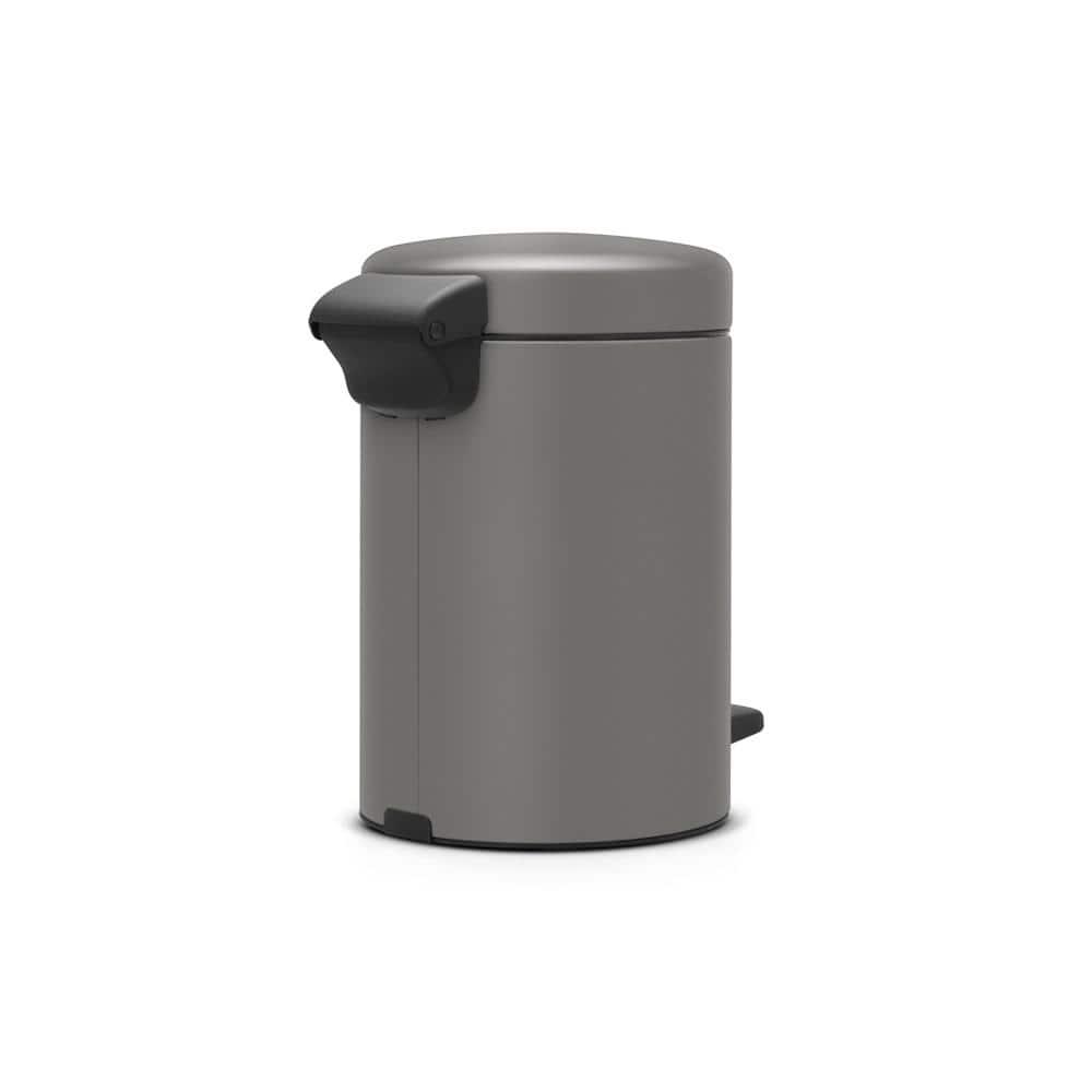 Brabantia NewIcon Step On Trash Can, 1.3 Gallon (5 Liter)
