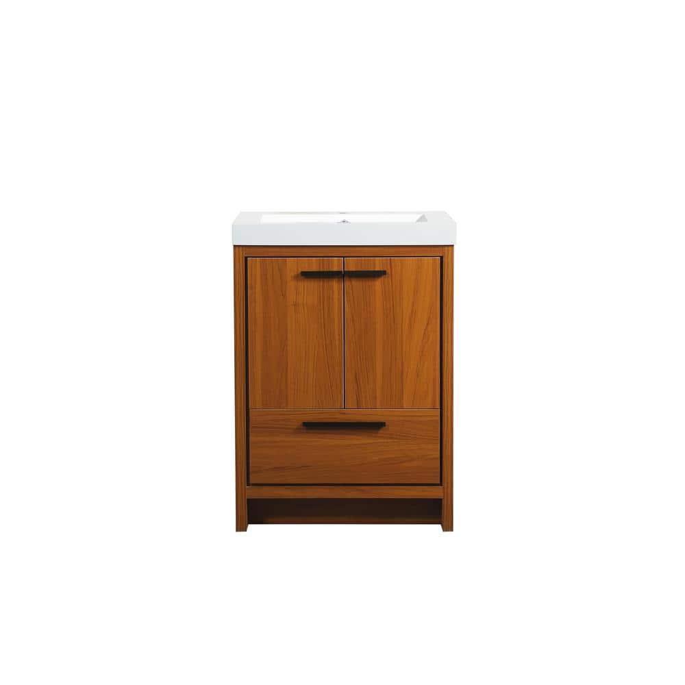 Elegant Kitchen and Bath Elegant Kitchen and Bath 24 Inch Single Bathroom Vanity