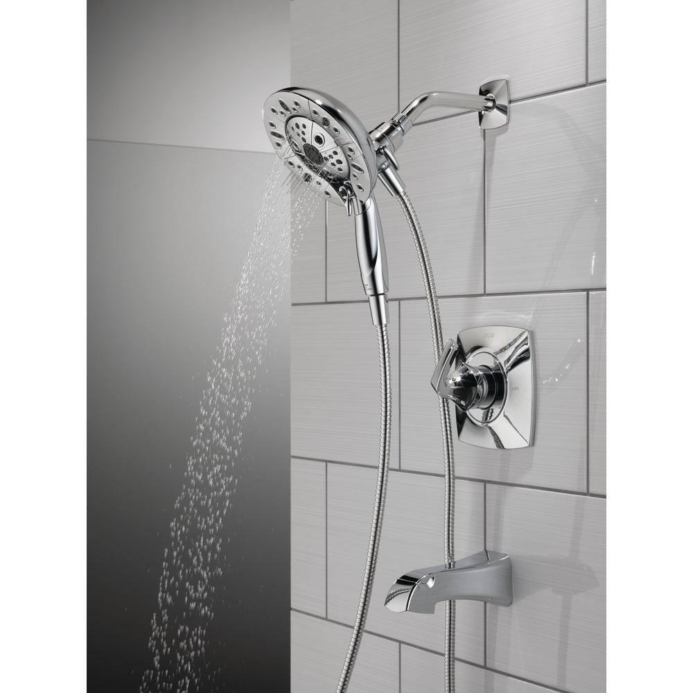 Vesna Single-Function Tub Shower Faucet Set, Shower Trim Kit with In2ition Shower Head and Valve