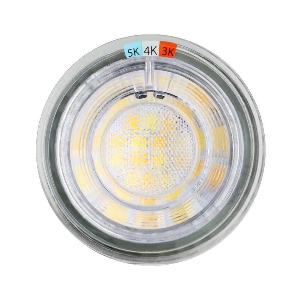 Adjustable White LED MR16 Reflector Bulbs, 3-Pack