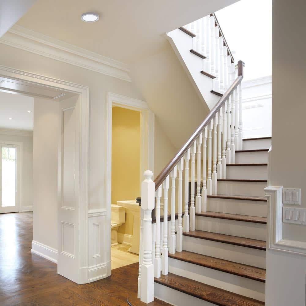 Simple Circle Dimmable LED Flush Mount Light