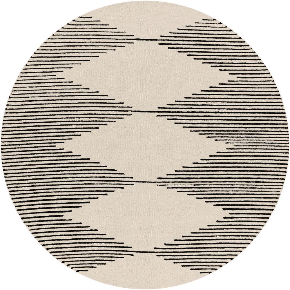 Felix Hand-Tufted Wool Rug - 6' Round
