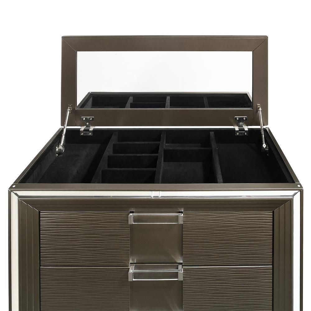 Picket House Furnishings Charlotte 5-Drawer Flip-Top Chest