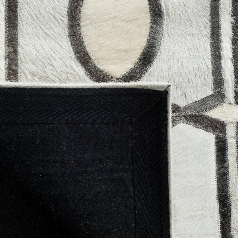 Brayden Studio® Sevastopol Studio Leather Hand Woven Leather Geometric Rug