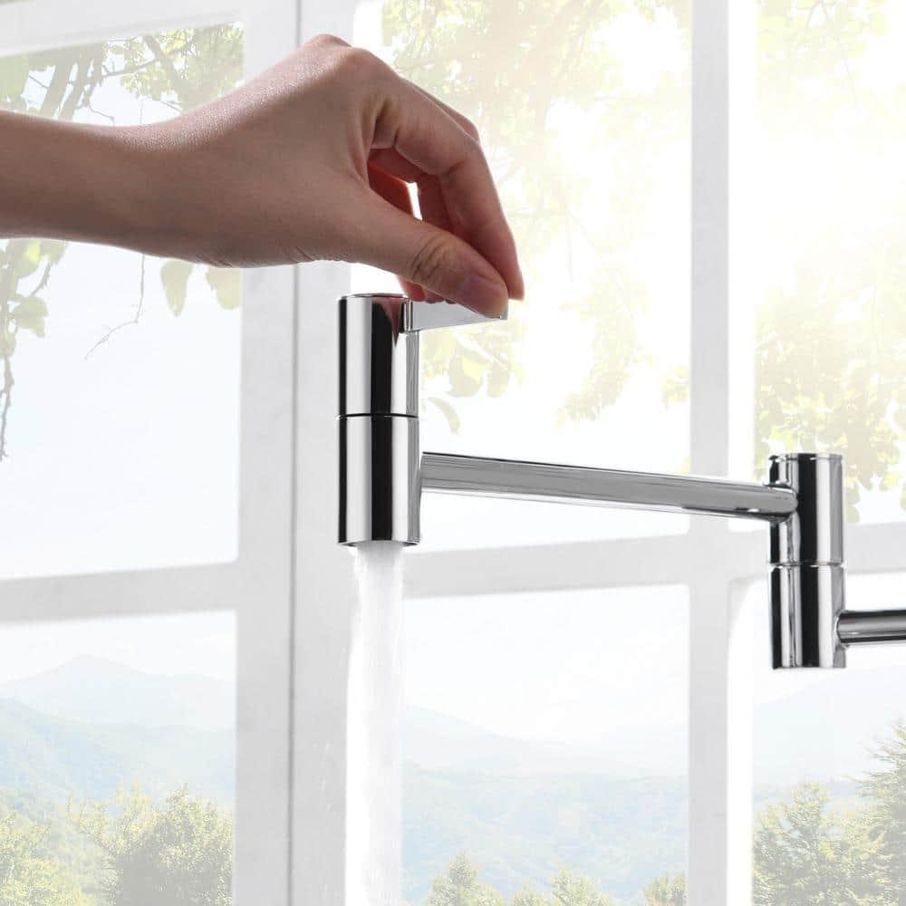 Ultra Faucets Euro Collection Kitchen Pot Filler Faucet