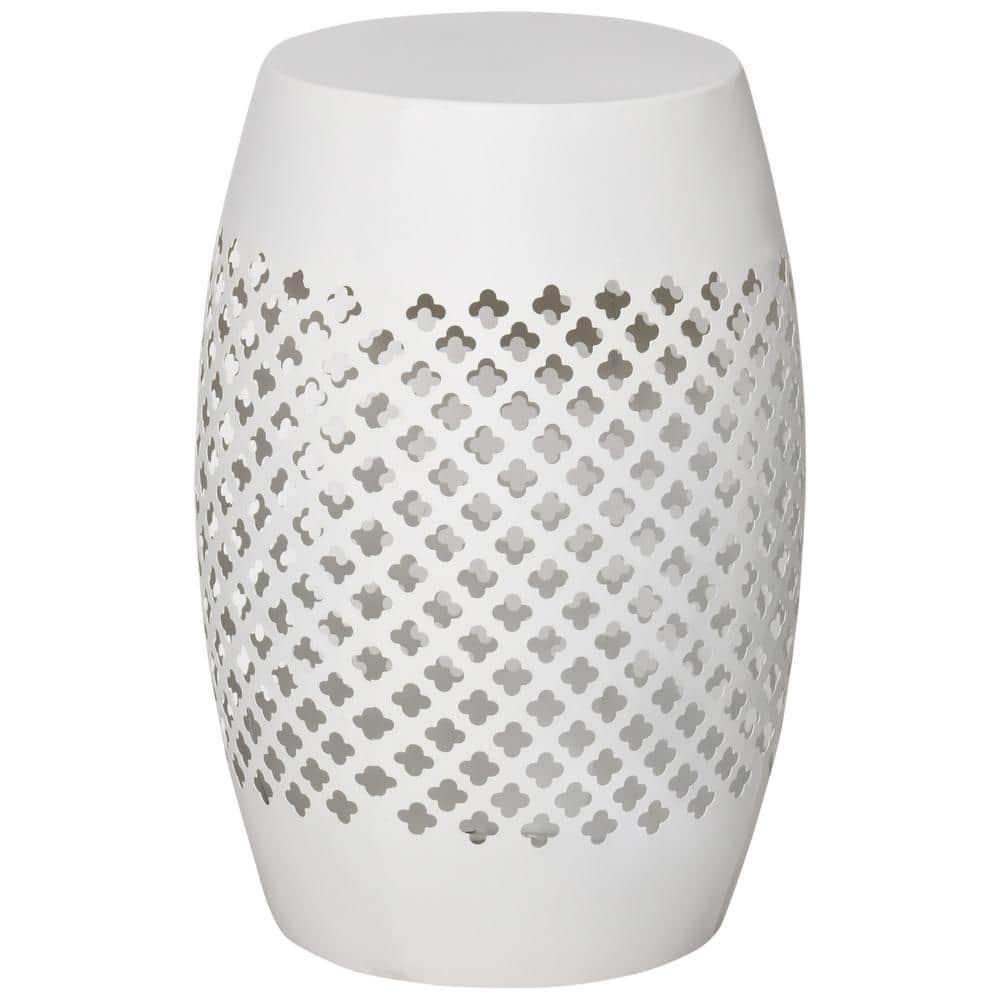 Latitude Run® Outsunny 12.5" Steel Round Patio End Table - Versatile Indoor & Outdoor Accent