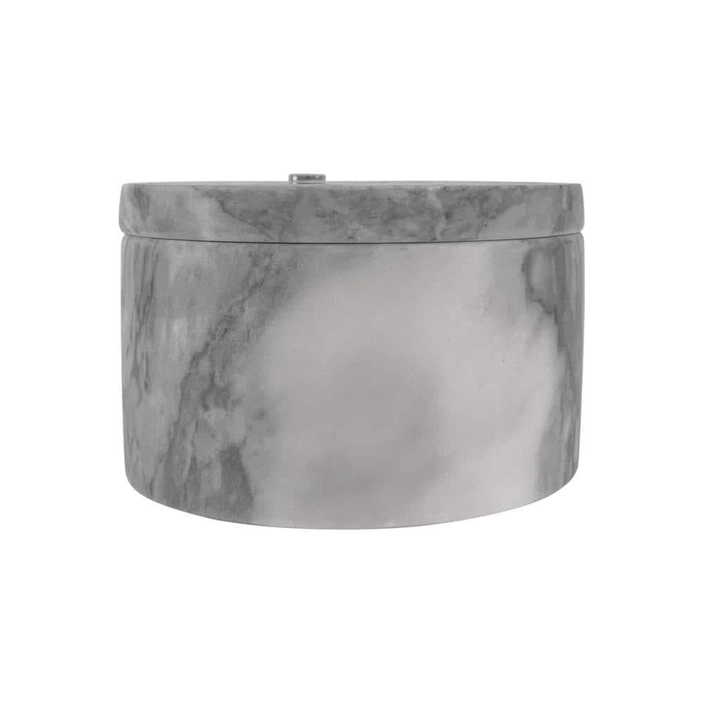 Fox Run Brands Fox Run Marble Double Salt Cellar, Black
