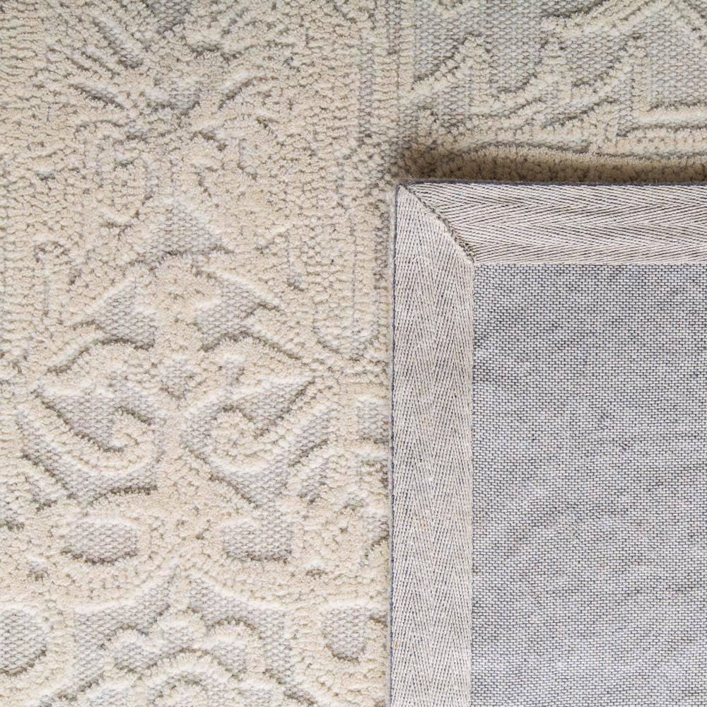 Abstract ABT958 Hand Tufted Area Rug - Ivory/Beige - 4' X 6' - Safavieh.