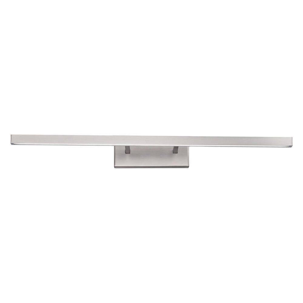 Parallax 24" Brushed Nickel LED Bath Bar with Dimmable Light