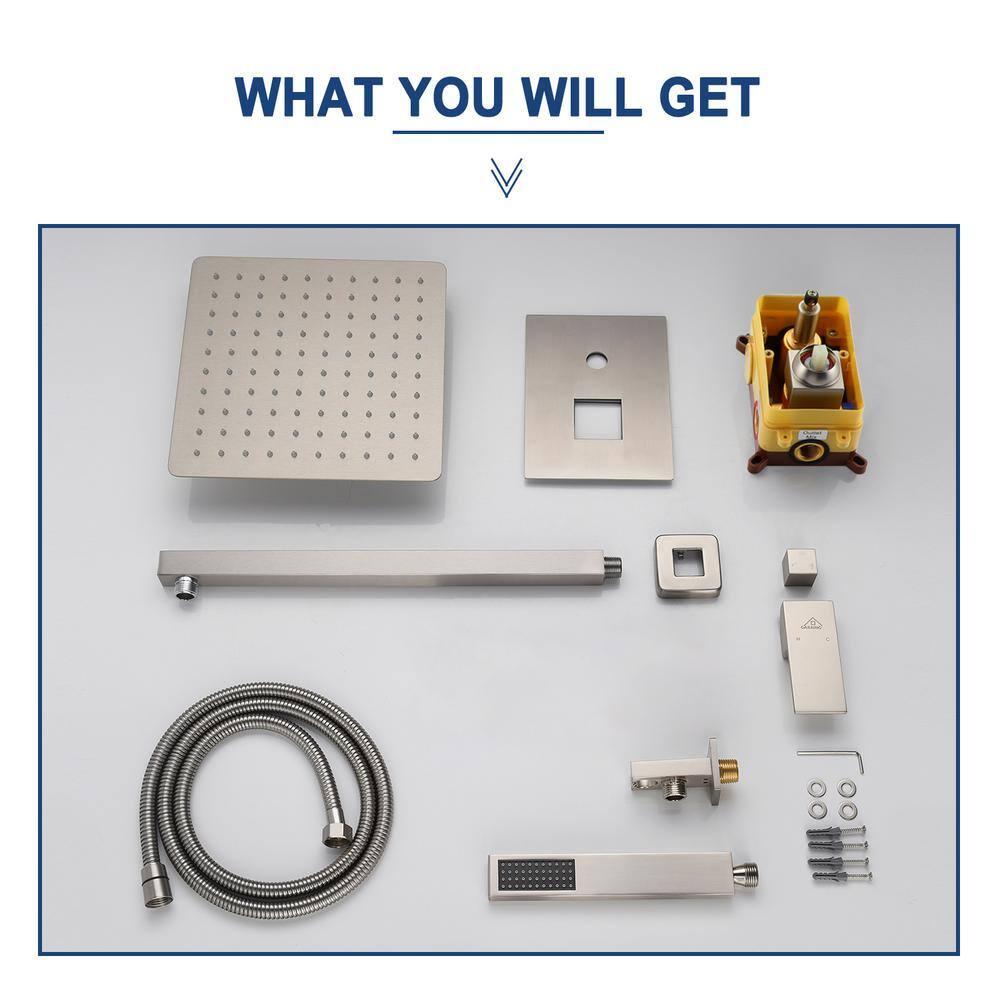 Pressure-Balanced (Temperature And Volume) All-In-One Kit with Rough in-Valve