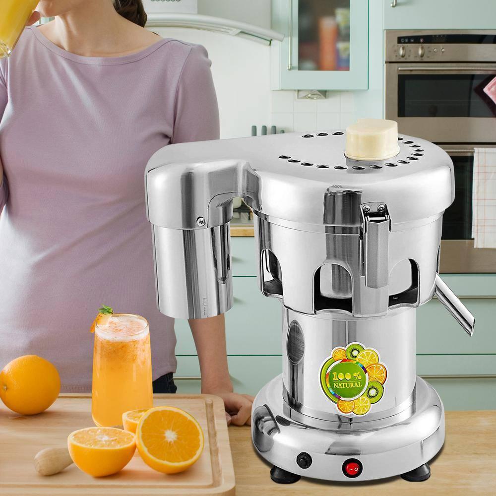 VBENLEM Commercial Juice Extractor Heavy Duty Juicer Aluminum Casting and Stainless Steel Constructed Centrifugal Juice Extractor Juicing both Fruit and Vegetable