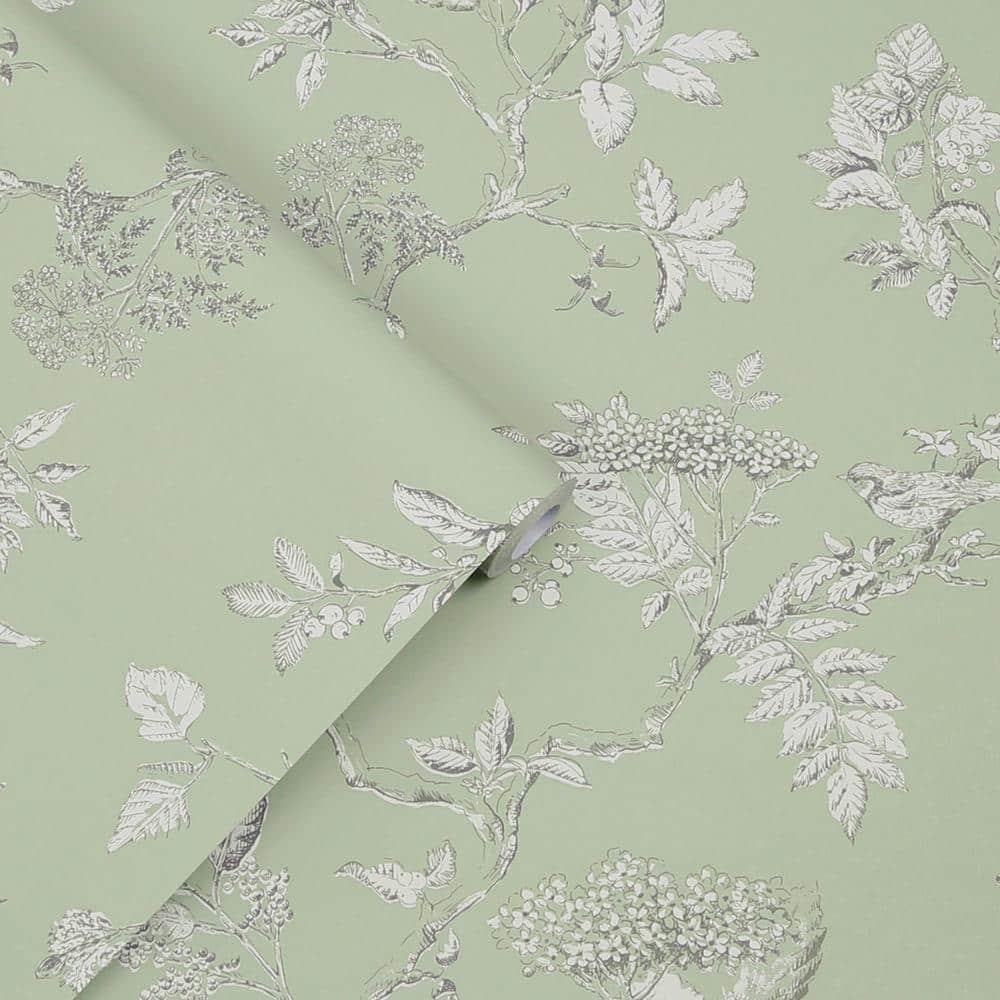 Laura Ashley Elderwood Wallpaper Roll