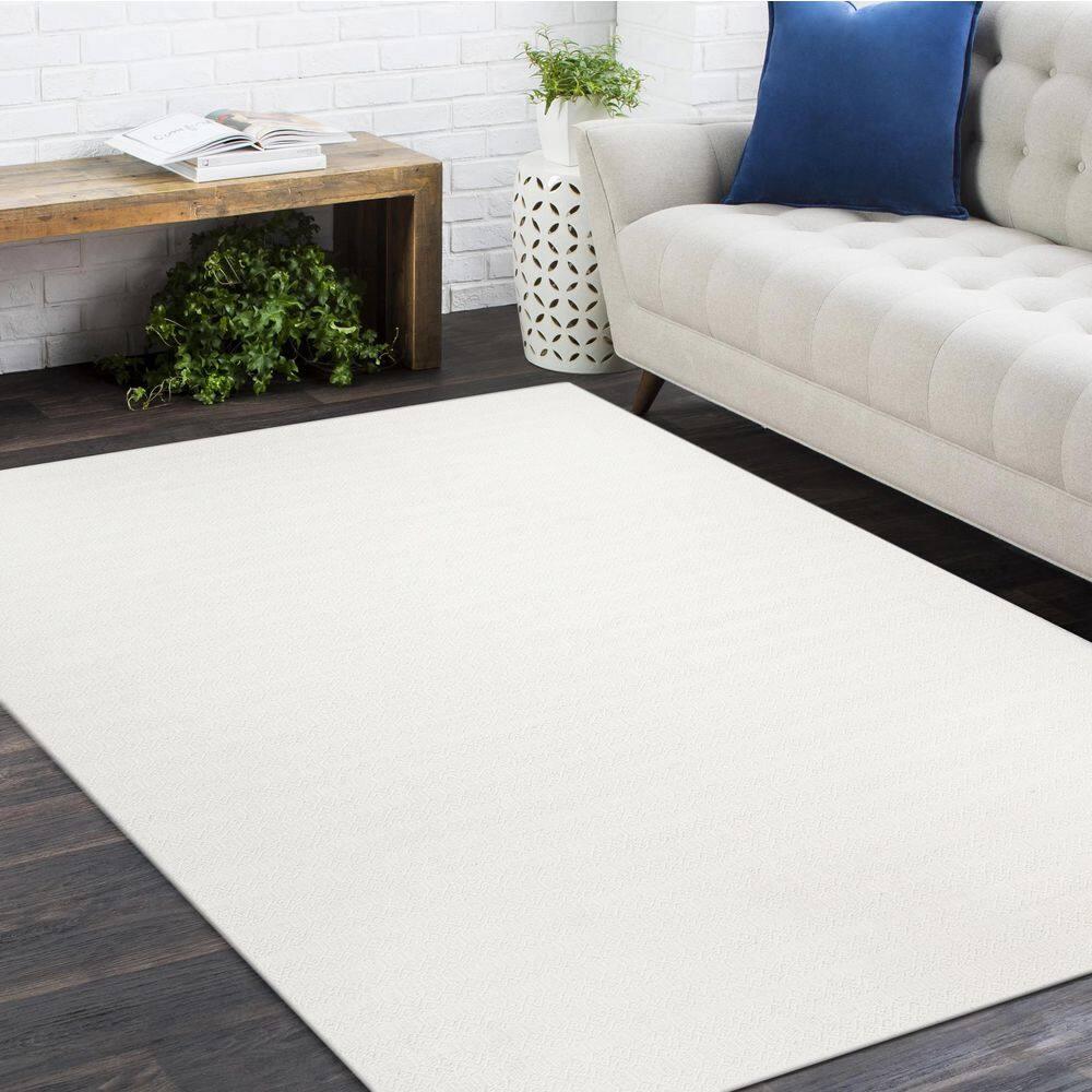 Chatham Geometric Area Rug in Ivory