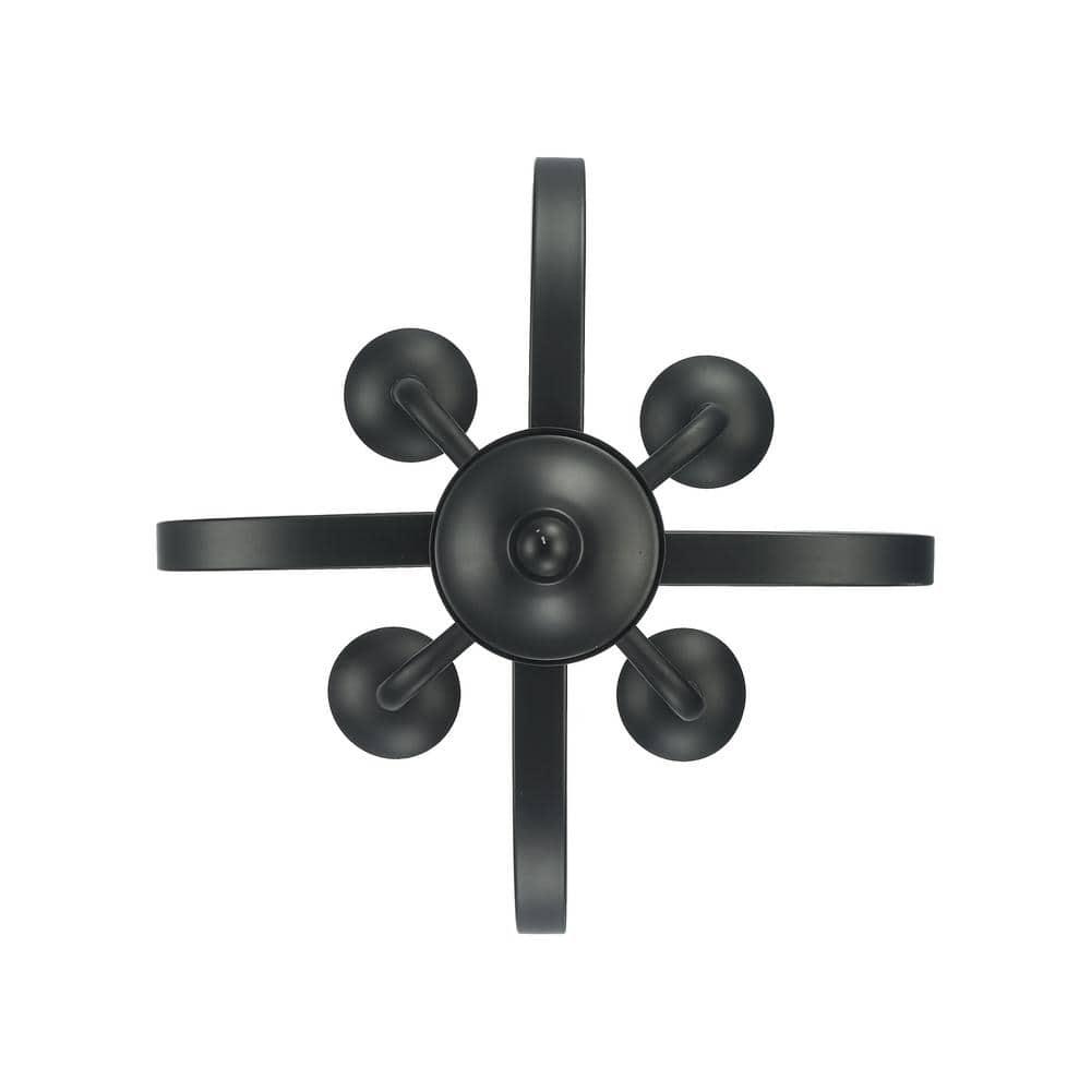 Trans Globe Lighting 11214 Hillcrest 4 Light 12" Wide Pendant - Black