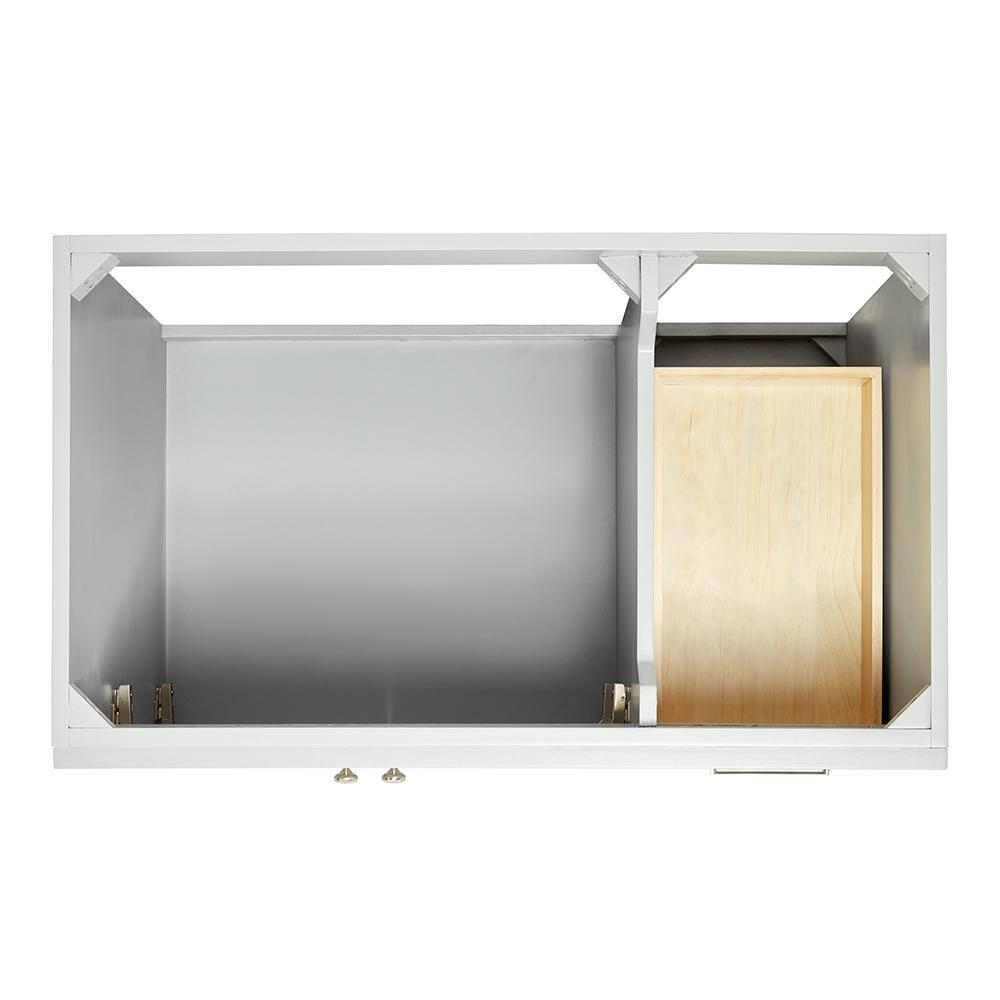 Ariel F036s-L-Bc Hamlet 36" Single Free Standing Vanity Cabinet Only - Grey