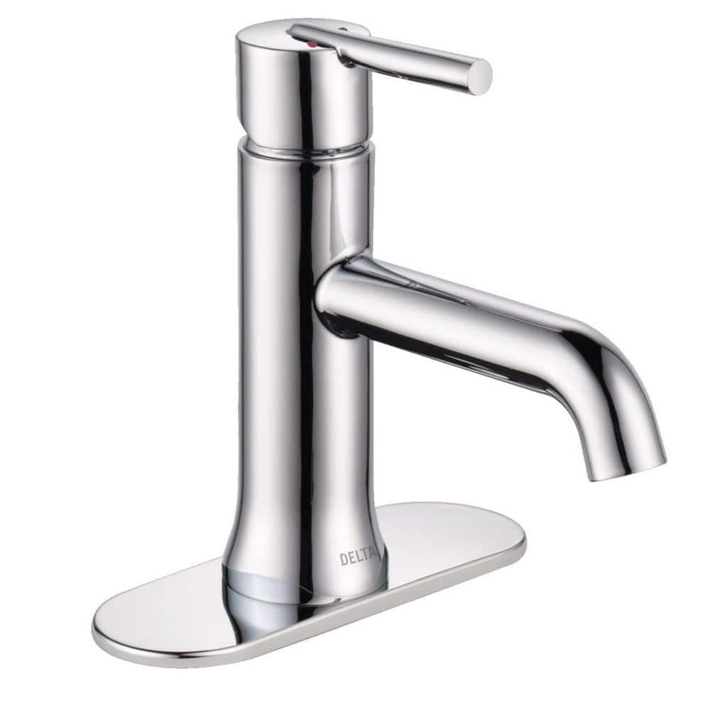 Delta Trinsic Single Handle Bathroom Faucet, Chrome