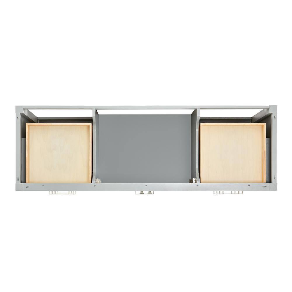 Ariel A067s-Bc Cambridge 66" Single Free Standing Vanity Cabinet Only - Grey