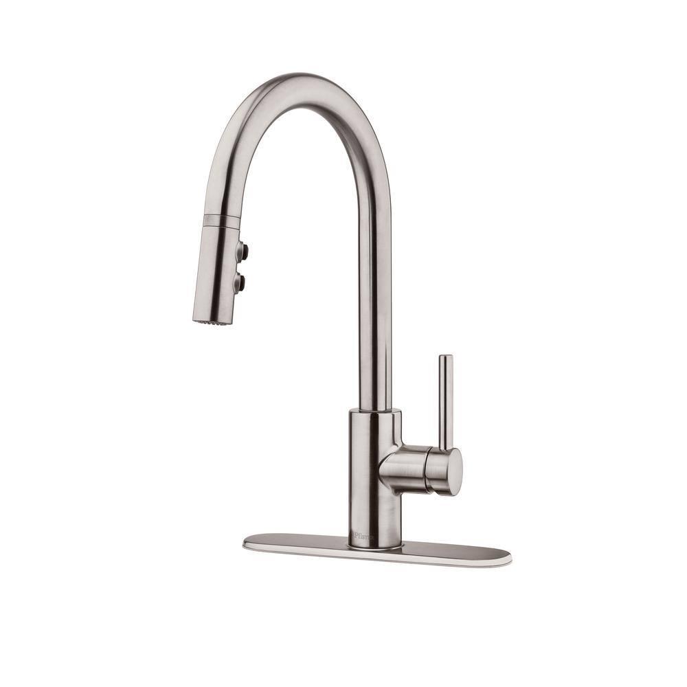 Pfister LG529SAS Stellen Pull Down Single Handle Kitchen Faucet