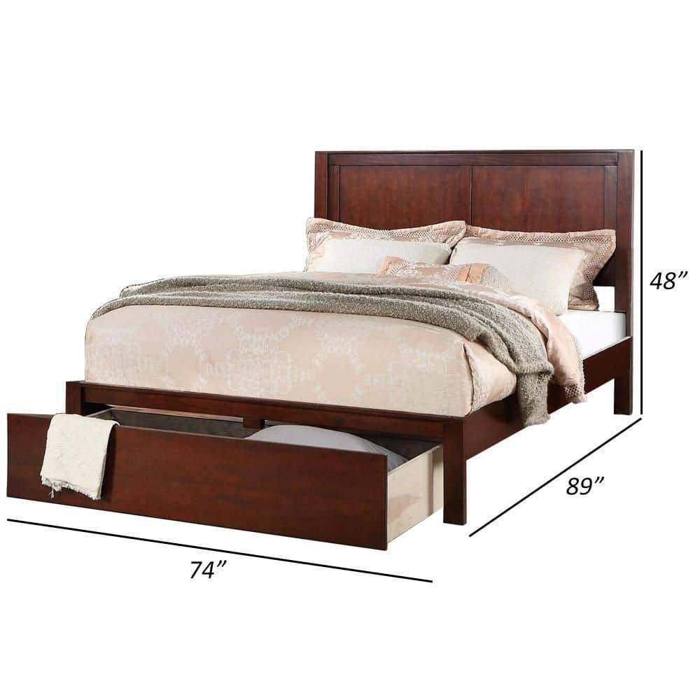 Benjara Eve Platform Storage Bed