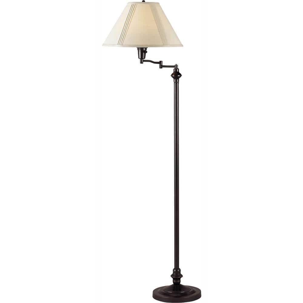 Cal Lighting 150W 3 Way Swing Arm Floor Lamp