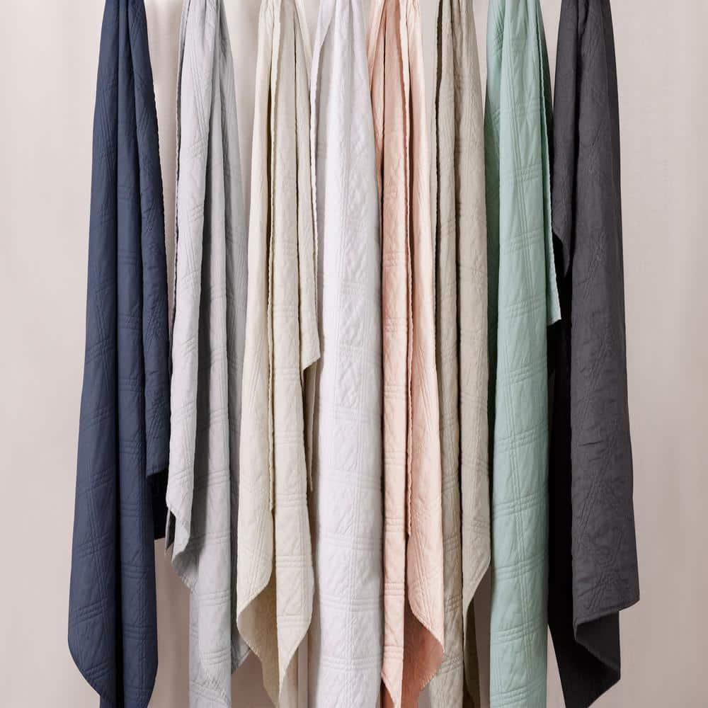 Levtex home Washed Linen Quilted Throw