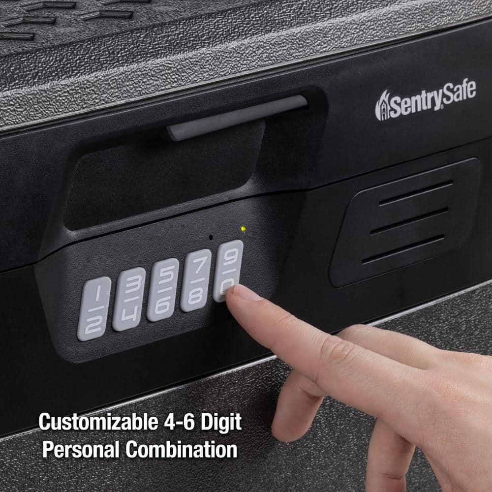 SentrySafe FHW40300 Fire and Water-Resistant File Safe with Digital Lock, 0.66 Cu. ft.