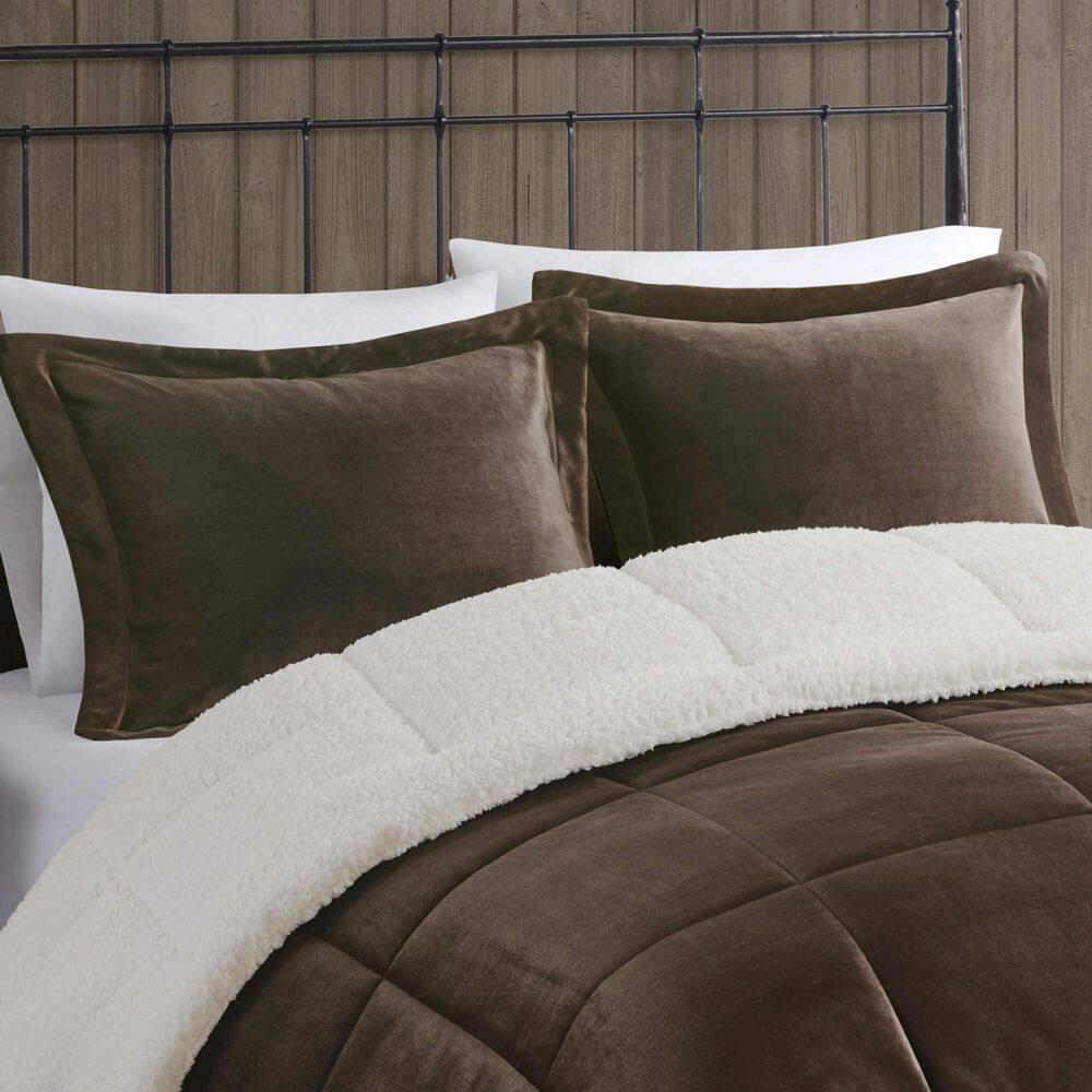 Woolrich Woolrich Alton Plush to Sherpa Down Alternative Comforter Set