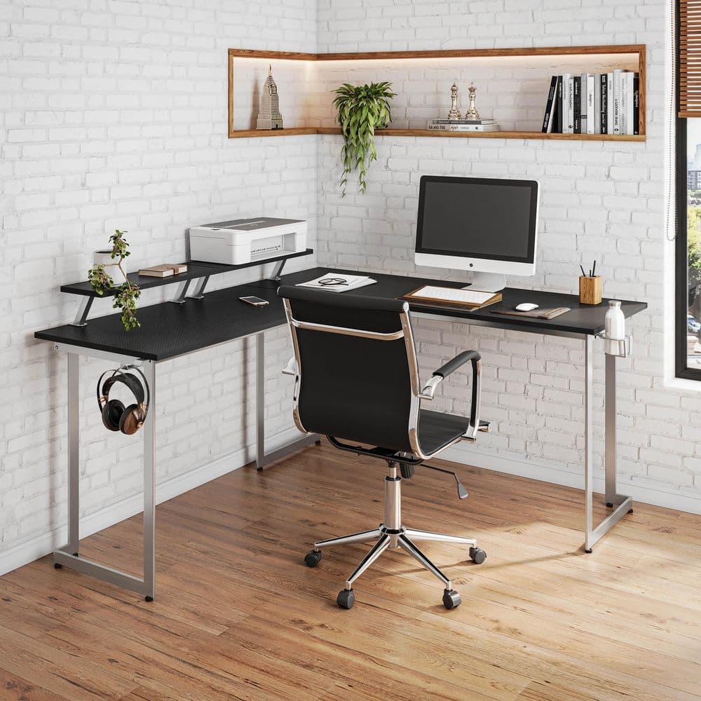 L-Shaped Metal Base Accent