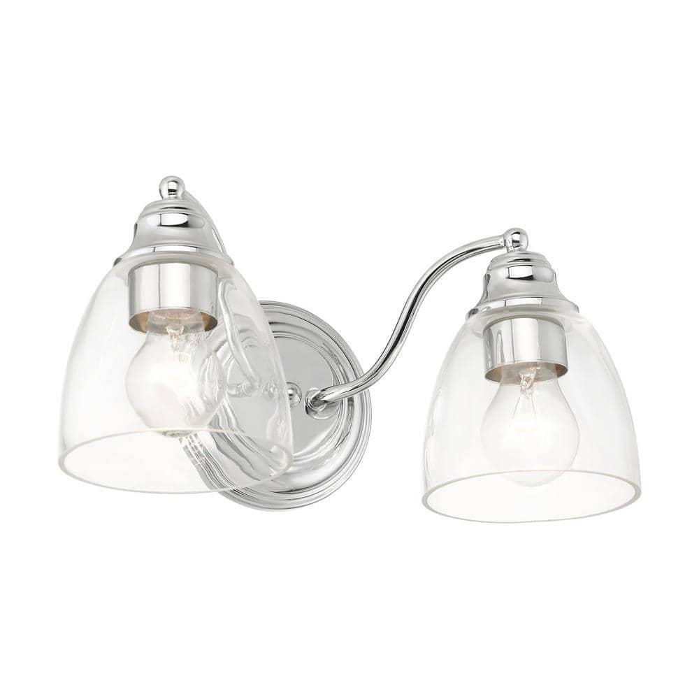 Livex Lighting Montgomery 2 - Light Vanity in Polished Chrome