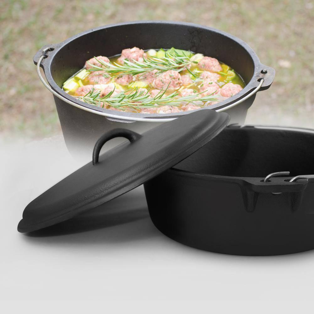 Cook Pro Cook Pro 6 Quarts Cast Iron Round Dutch Oven