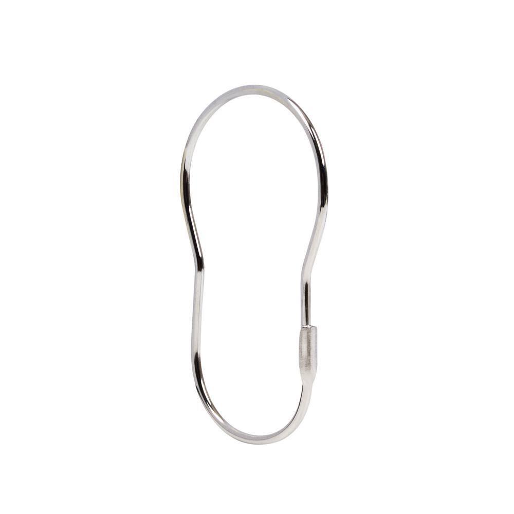 Utopia Alley Utopia Alley Rustproof Fixed Mount Single Curved Shower Rod, Aluminum, adjustable from 45" to 72" Wide