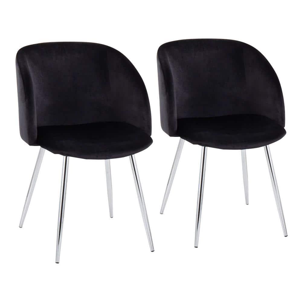 Terrance 18.5'' H Velvet Upholstered Parsons Chair