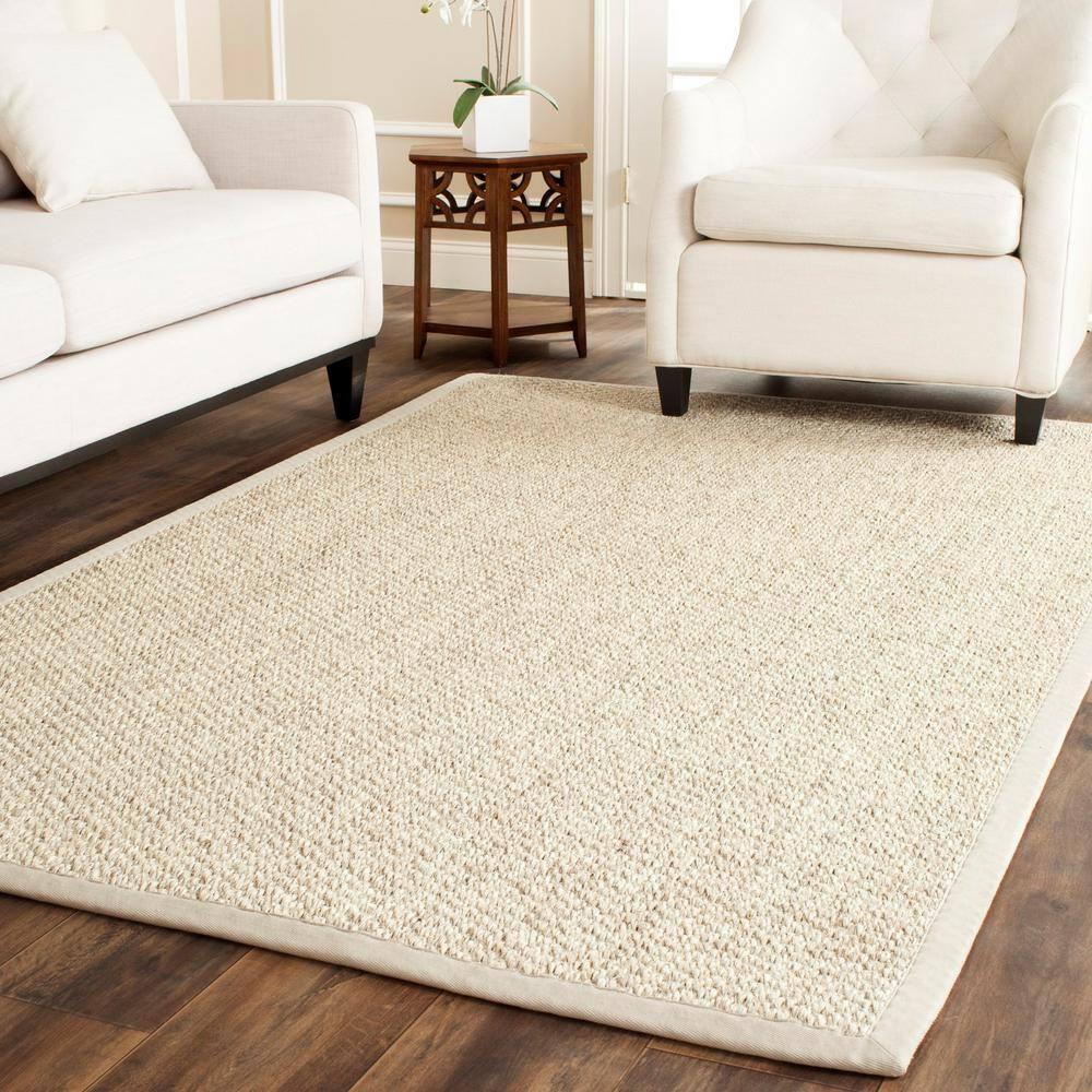 Natural Fiber NF525 Power Loomed Indoor Area Rug - Marble - 5'x8' - Safavieh.