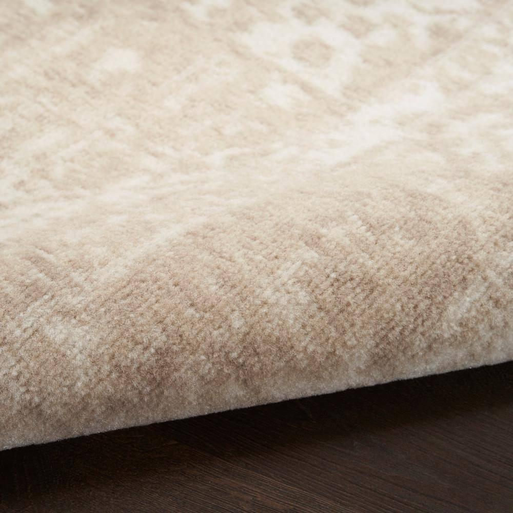 Nourison Grafix Center Medallion Area Rug Ivory Beige 2' x 4'