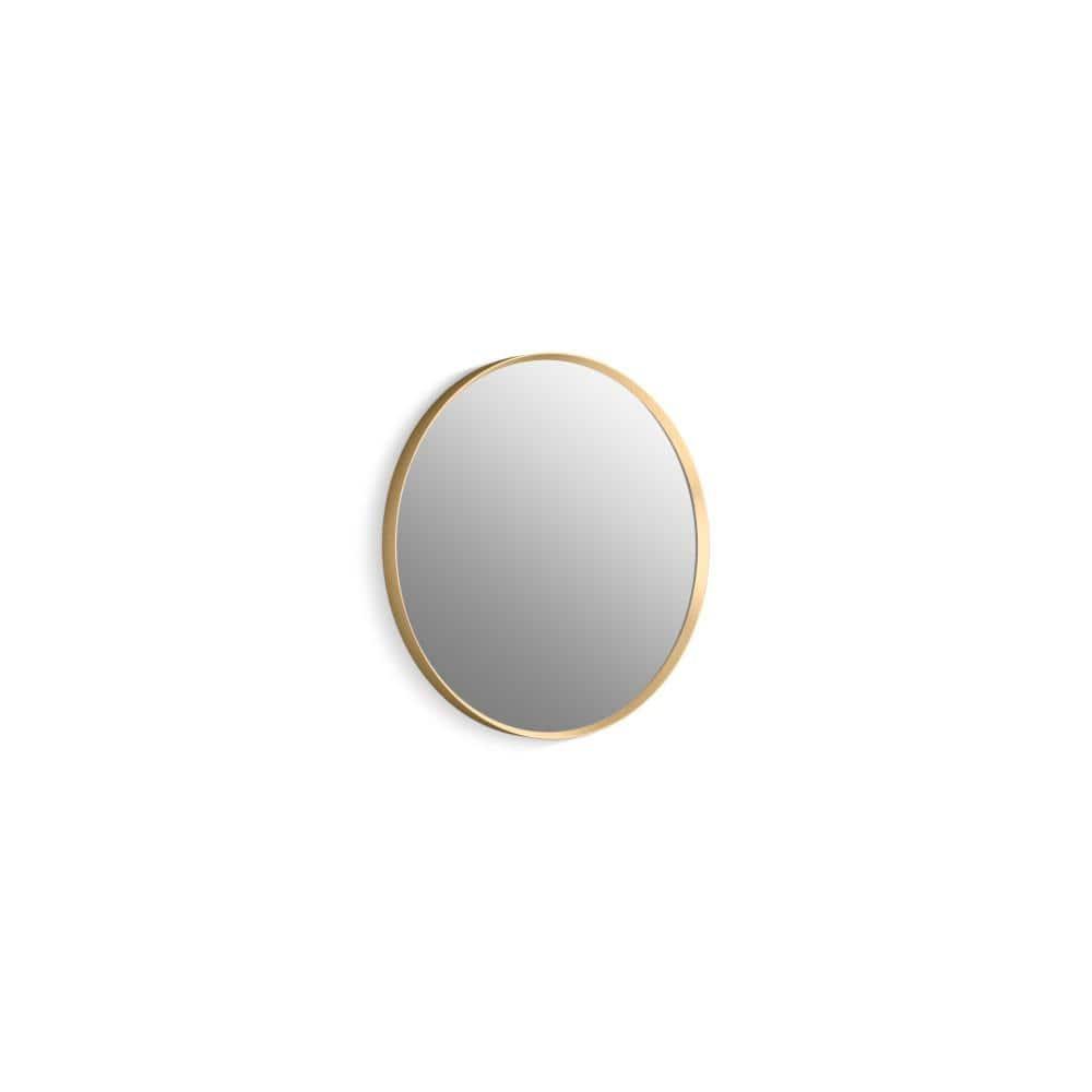 Essential Round Wall Mirror, Bathroom/Vanity Mirror with Frame