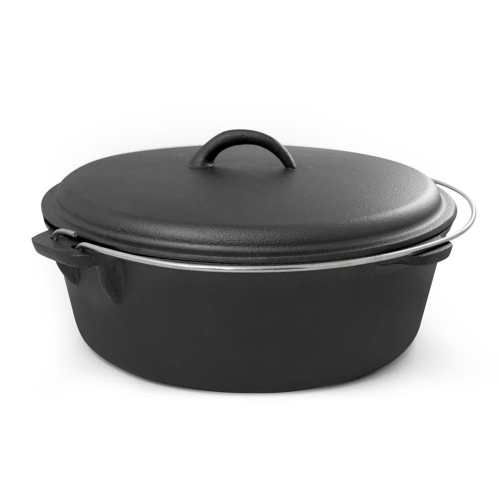 Cook Pro Cook Pro 6 Quarts Cast Iron Round Dutch Oven