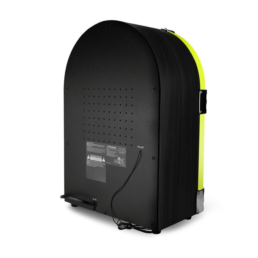 Victor Bluetooth Jukebox Speaker with FM Radio & Multicolor LED Lighting