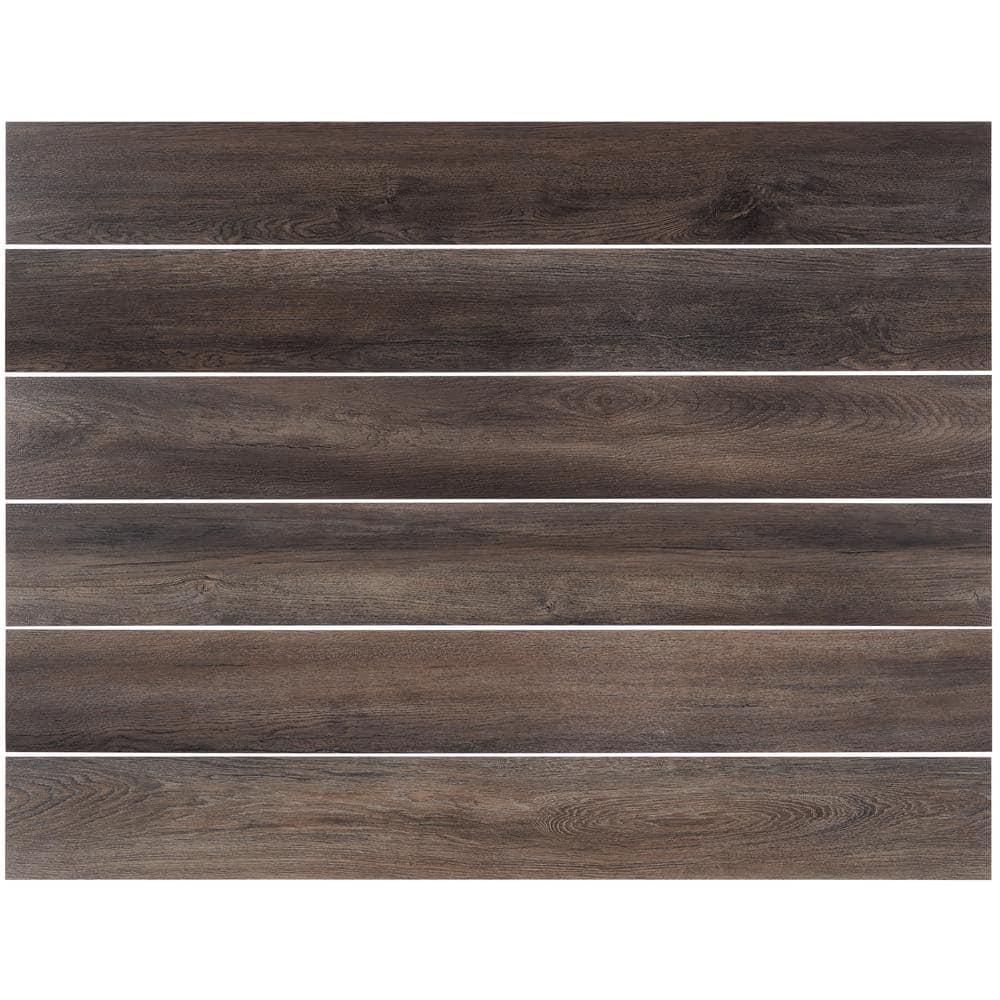 Polaris 6" x 48" x 2.5mm Acacia Luxury Vinyl Tile (36 sq. ft.)