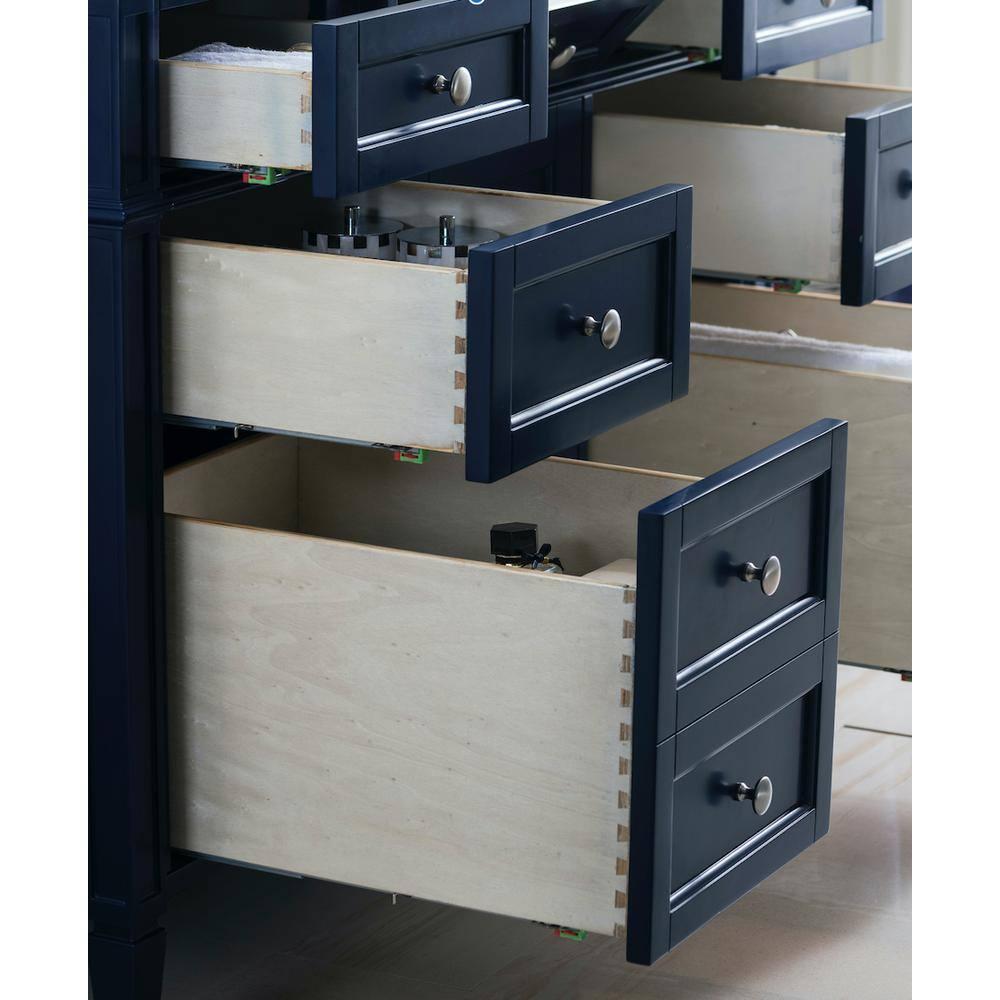James Martin Vanities 650-V48 Brittany 47" Single Basin Poplar Wood Vanity Cabinet Only -