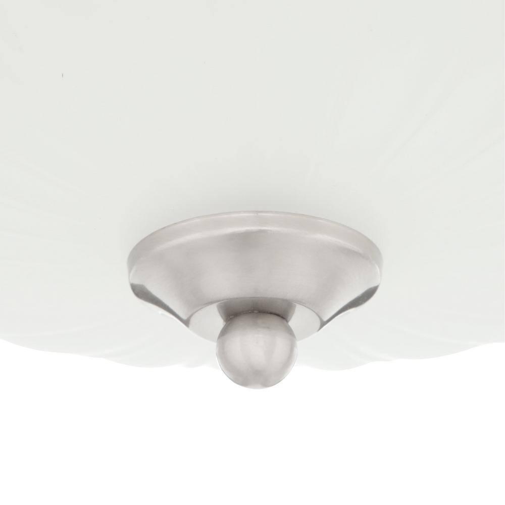 Maxim Lighting Essentials - 583x 3 - Light Flush Mount in  Satin Nickel