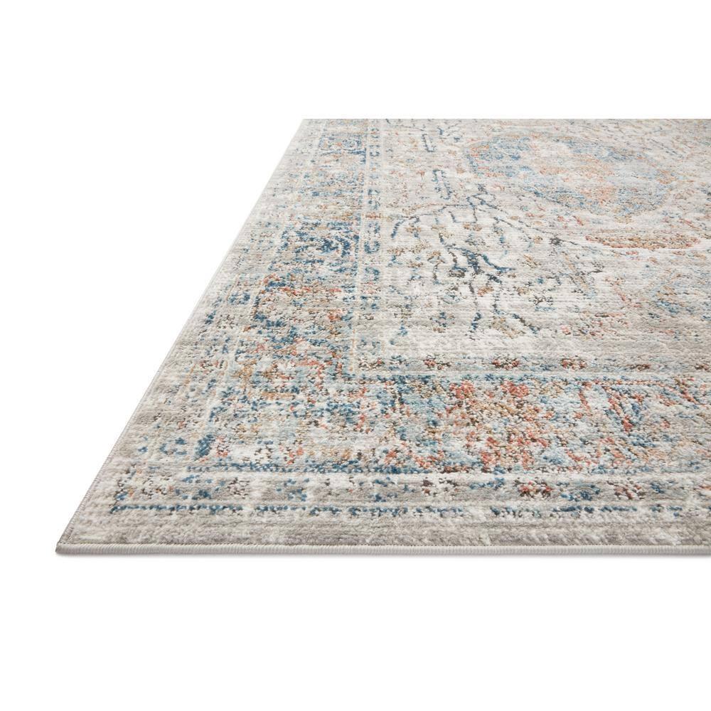 Loloi II Bianca Collection BIA-02 Stone / Multi, Traditional Area Rug 9'-9" x 13'-6"