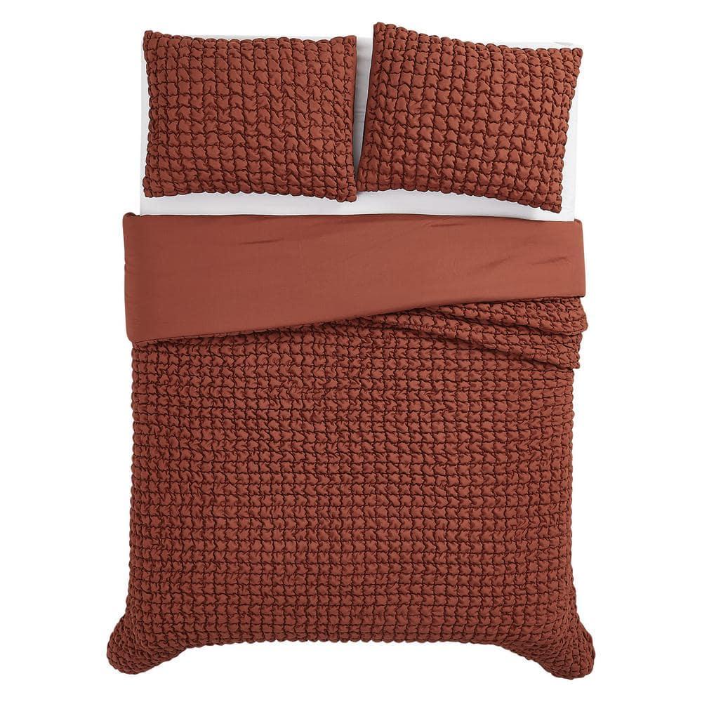 Christian Siriano NY Textured Puff Comforter Set
