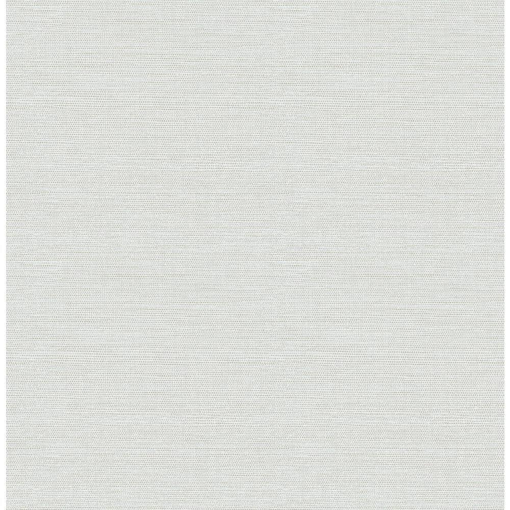 Chesapeake Agave Sky Blue Faux Grasscloth Wallpaper