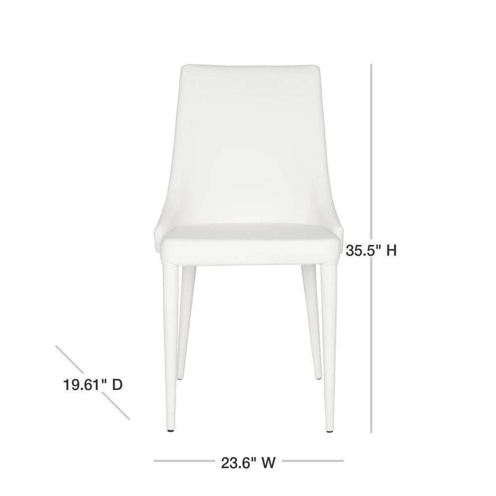 Summerset Side Chair (Set of 2) - White - Safavieh