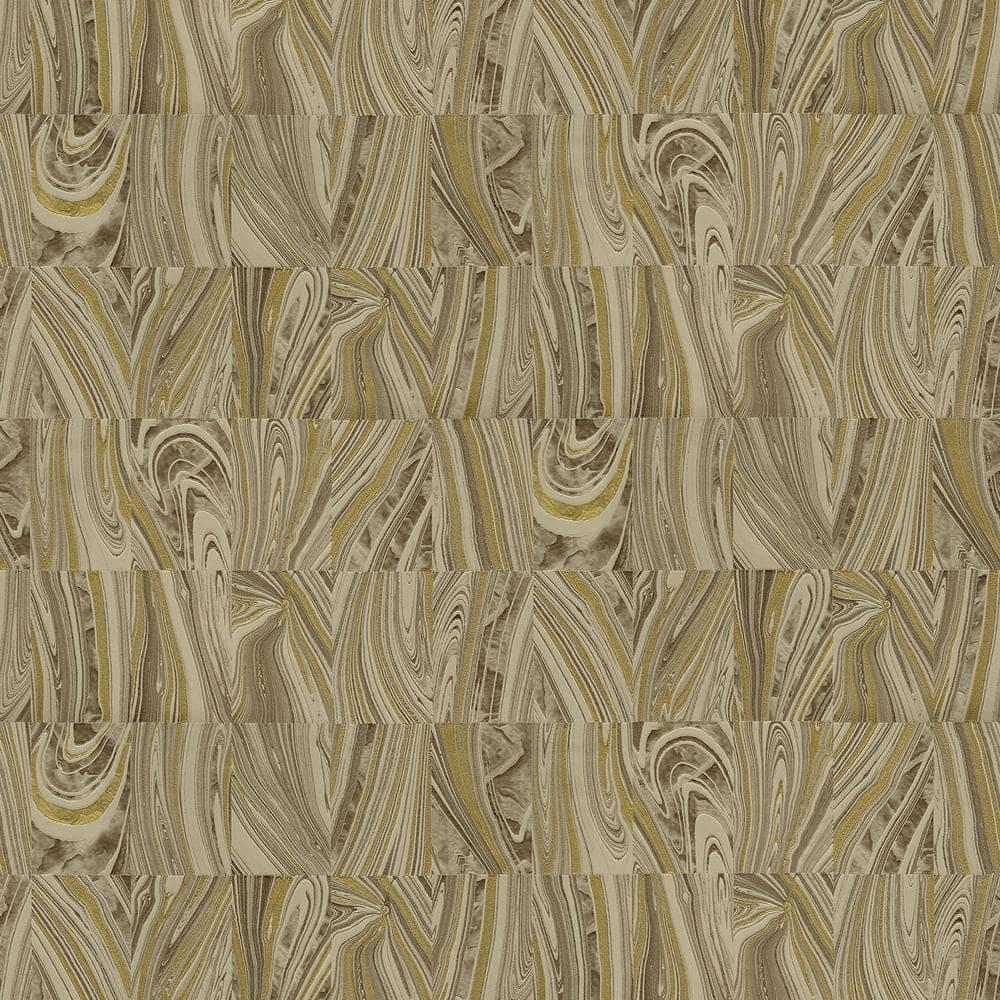 Advantage Boulders Brown Glitter Marble Wallpaper