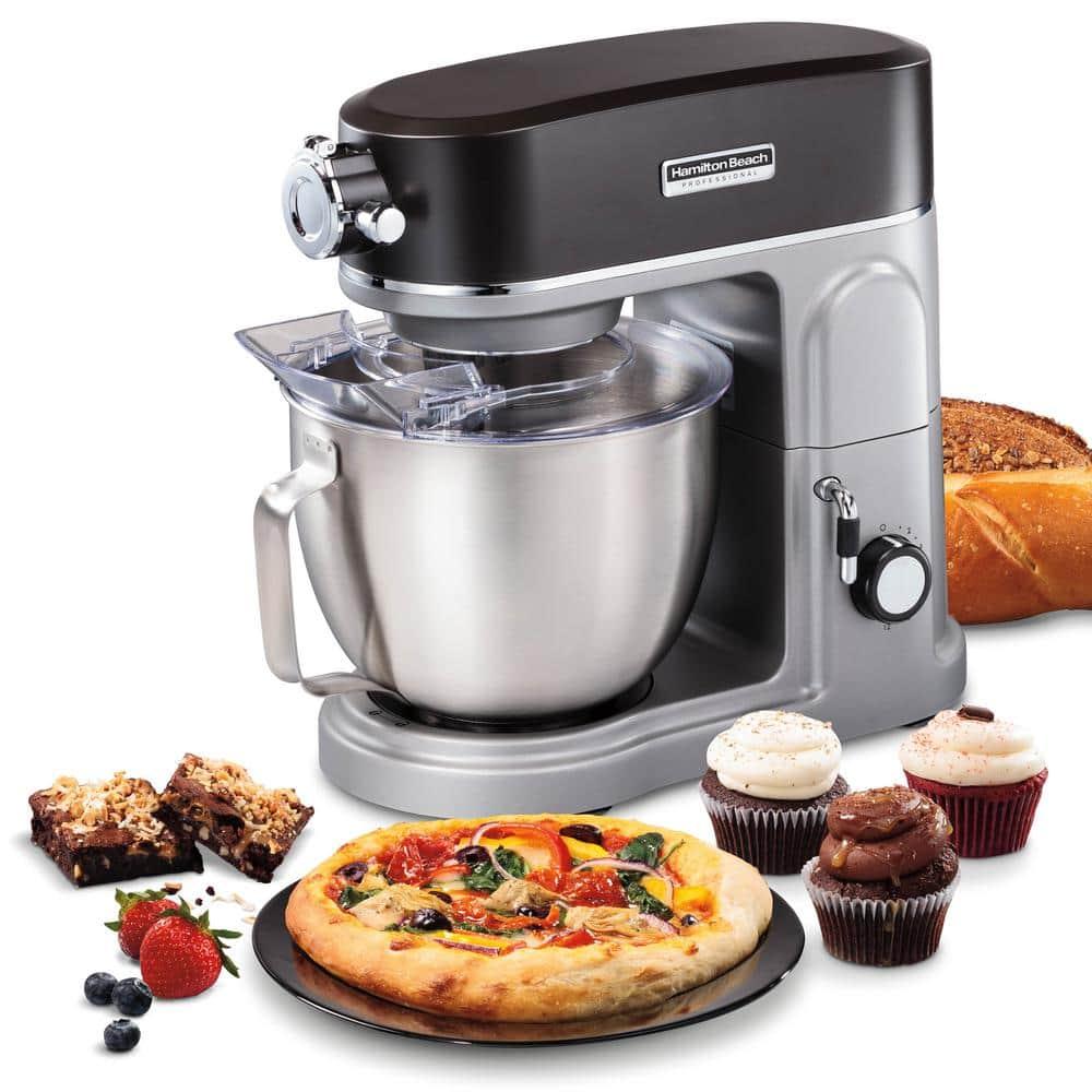 Hamilton Beach® Professional All-Metal Stand Mixer with Specialty Attachment Hub 5 Quart