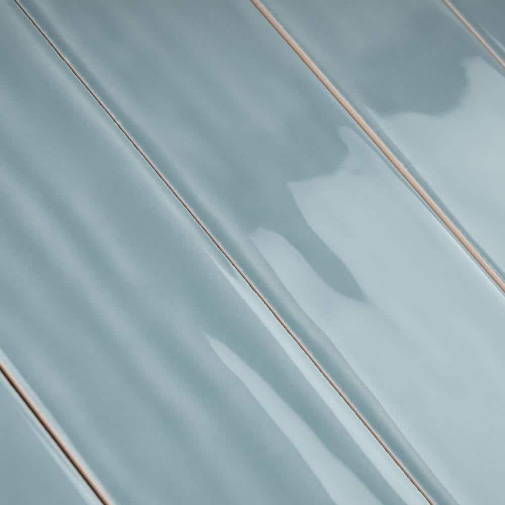 Supreme Tile Nova 1.97 in. X 11.81 in. Polished Ceramic Subway Wall Tile