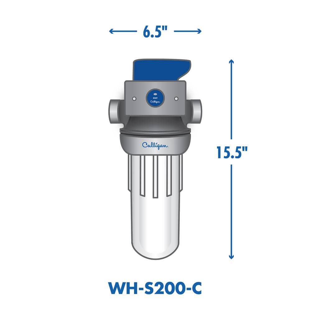 Culligan Whole House Sediment Water Filter: Filters Unpleasant Tastes & Odors, Mercury, Lead, Chlorine, 8000 Volume Capacity